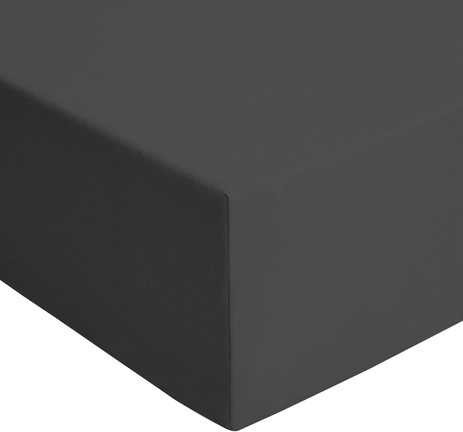 AYSW Sheet Cover 160x200 cm avec Bonnet 30cm Grey en Microfiber