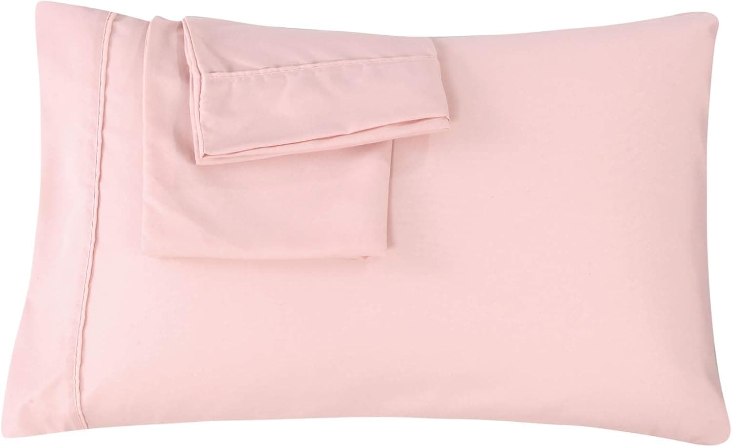 AYSW Envelope Pillowcases Brushed Microfiber 2 Pieces Queen - Pink
