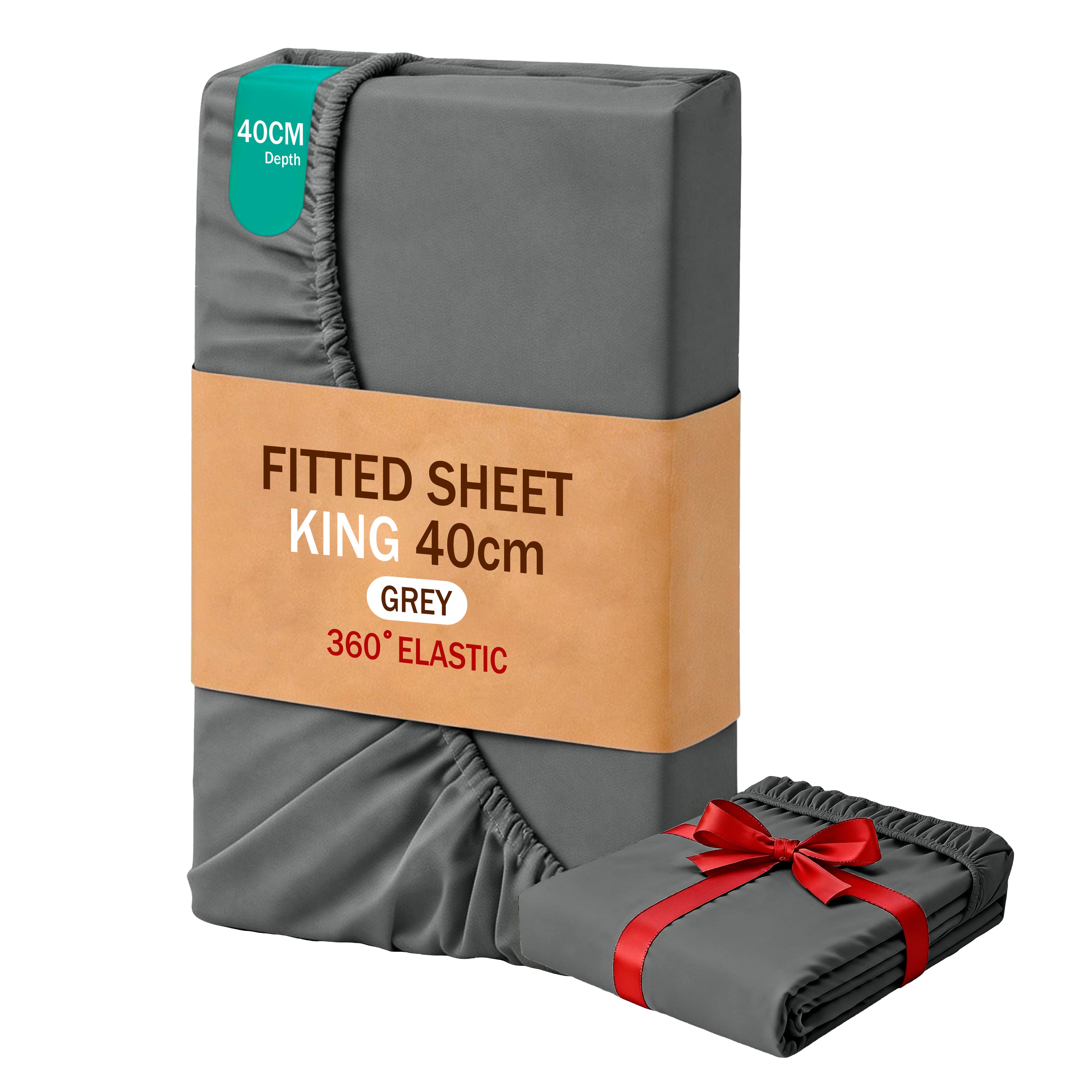 AYSW  Fitted Sheet Size Fitted Sheet Only Bedsheet Brushed Microfiber