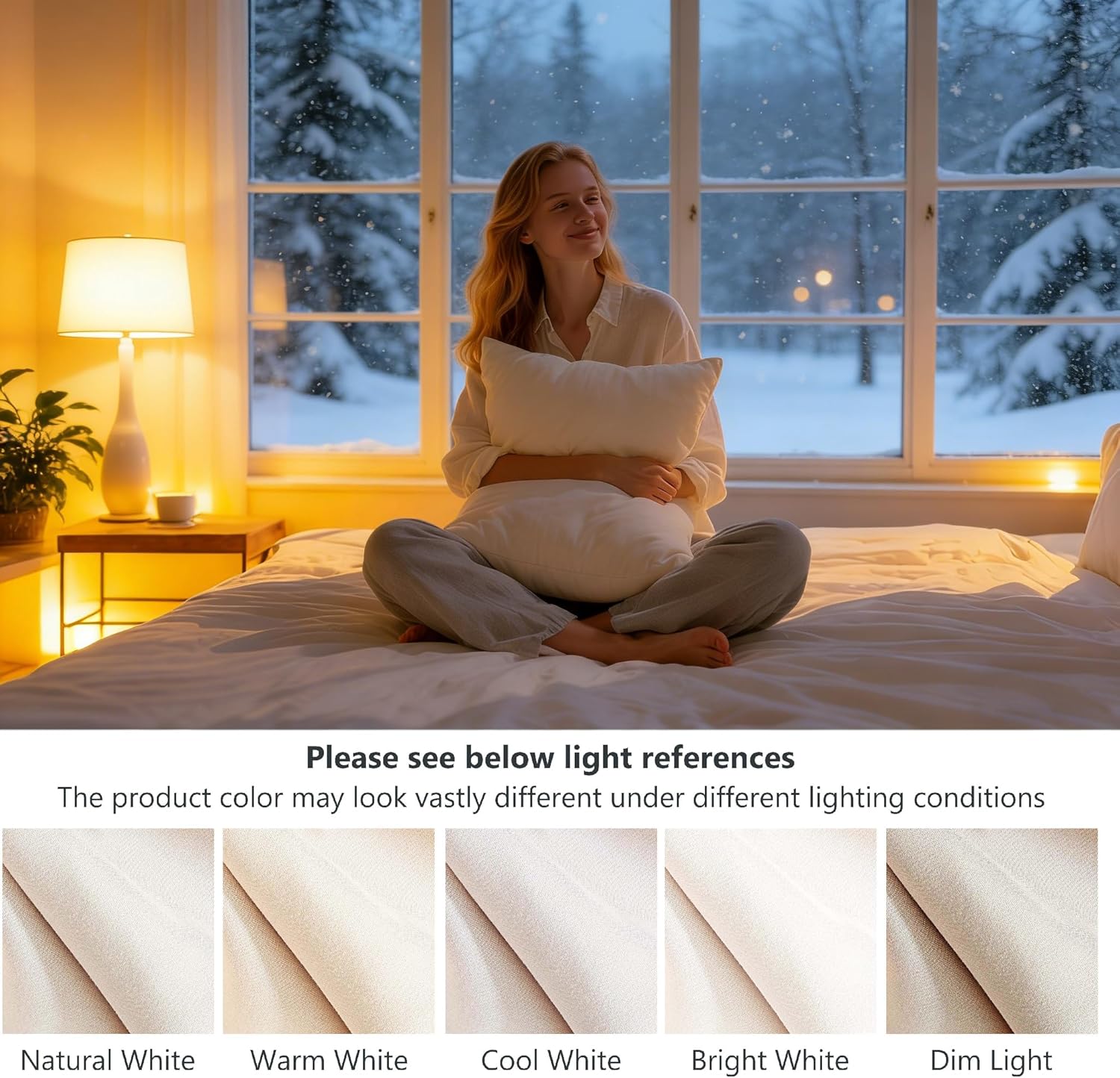 AYSW Warm Zippered Pillowcases 50X75 cm 2 Pack-Super Soft Breathable Brushed Microfiber Pillow Cases Cover for Hair and Skin Cream 7