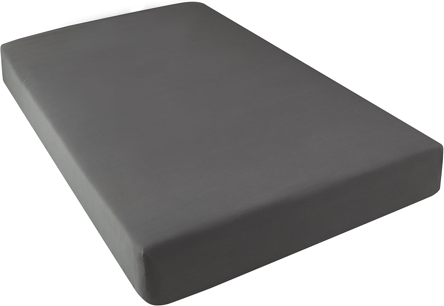 Microfiber, Dark Grey Premium Fitted Sheet 140x200cm - 160x200cm, Fitted Sheet with All-around Elastic for Children and Adults 2