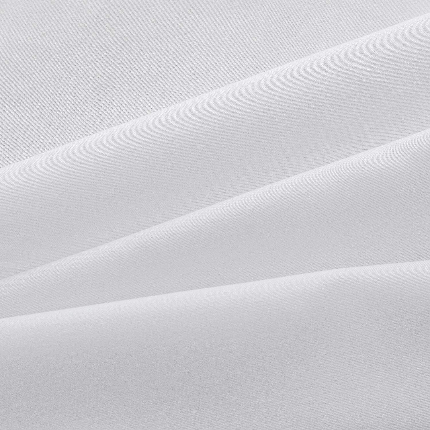 Microfiber fitted sheet Dark grey, Microfiber, White., 140 x 200 cm 4