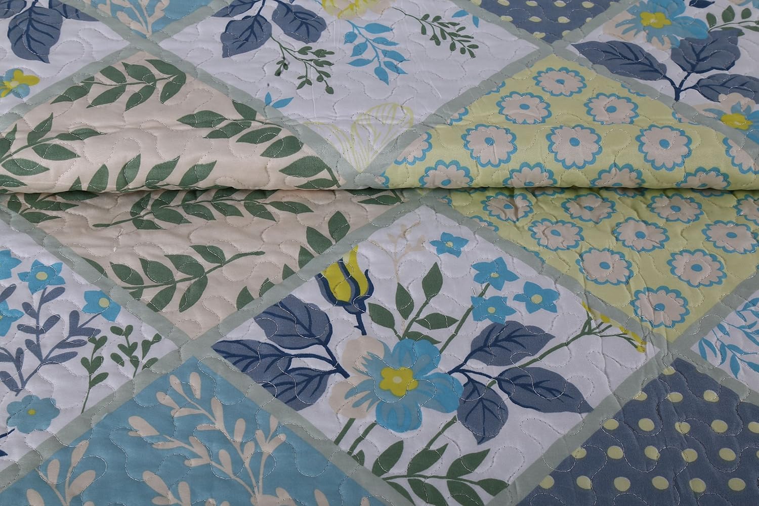 Quilted bedspread 240x260cm+2 pillowcases 63x63cm Anti-Mite Summer Duvet Bedspread Bed Cover Boutis Pattern 5 … 2