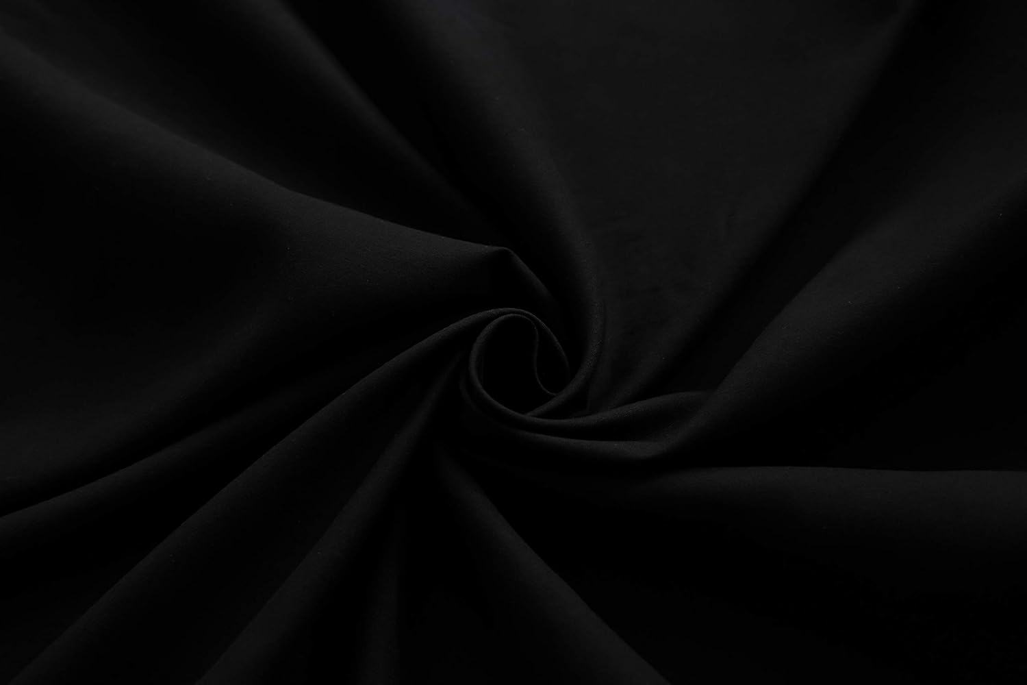 Mikrofaser, Schwarz Premium Spannbetttuch 160x200cm,Spannbettlaken mit Rundumgummi für Kinder und Erwachsene 4