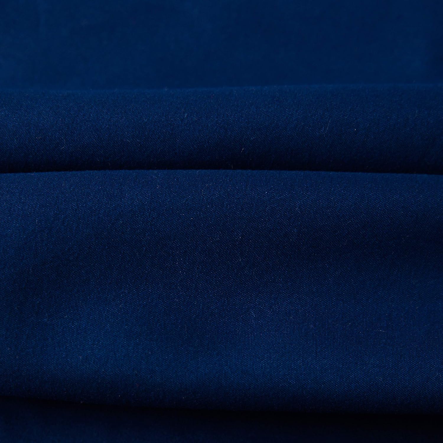 2 x Zippered Housewife Pillowcases Brushed Microfiber Bedroom (50X75) cm Pillowcase Covers Protectors (Navy Blue) 9