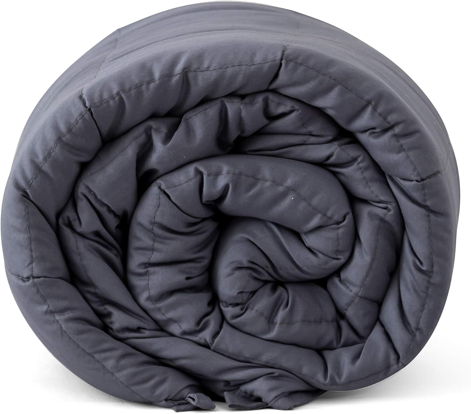 Couverture lestée pour adultes, Couverture lestée en 100% coton, Couverture lourde pour un meilleur sommeil, Taille : 122 x 183 cm, 7 kg, Gris 9