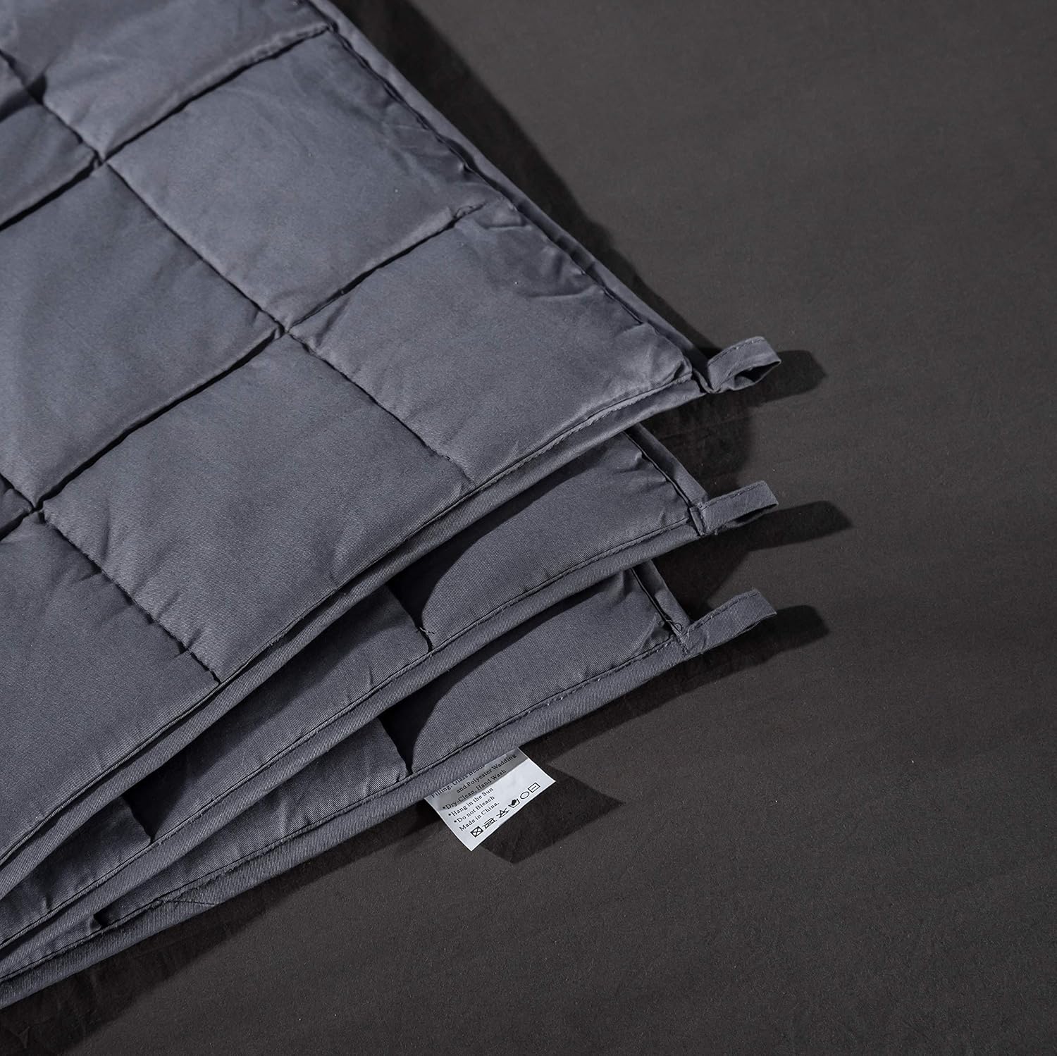 Couverture lestée pour adultes, Couverture lestée en 100% coton, Couverture lourde pour un meilleur sommeil, Taille : 122 x 183 cm, 7 kg, Gris 5