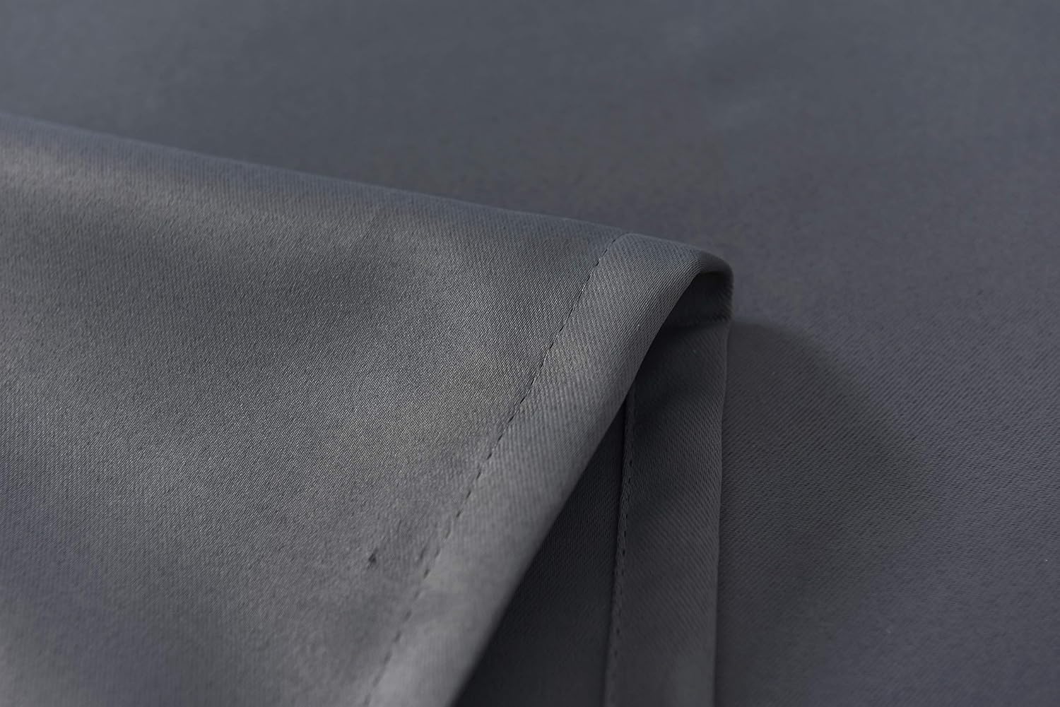 Curtain Opaque blackout curtain with eyelets Curtains Opaque, 250g/m2, 175x140 cm 2er Set Grey 3