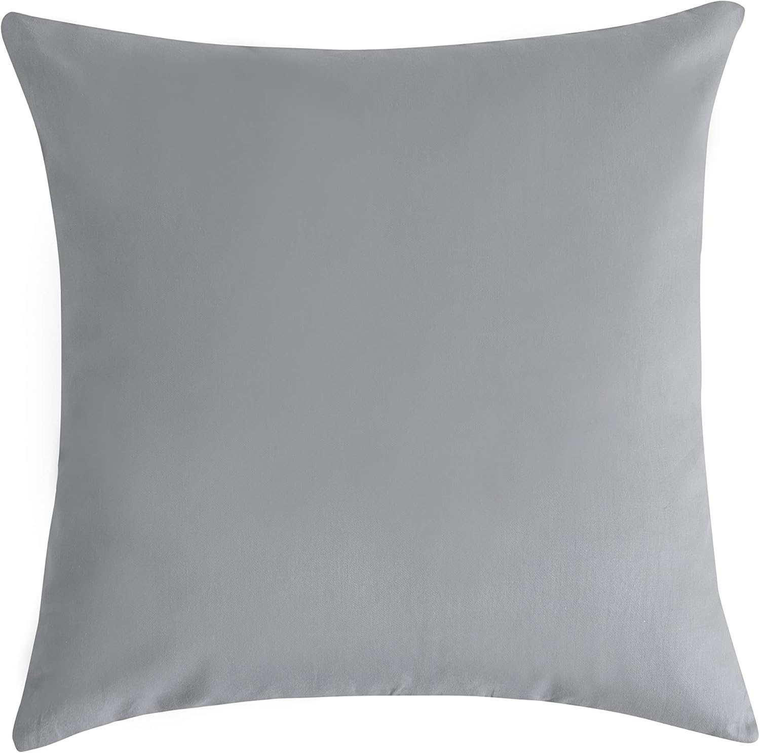 2-Pack Pillowcase made of 100% Cotton with Zipper 40 x 40 cm, Grey 6