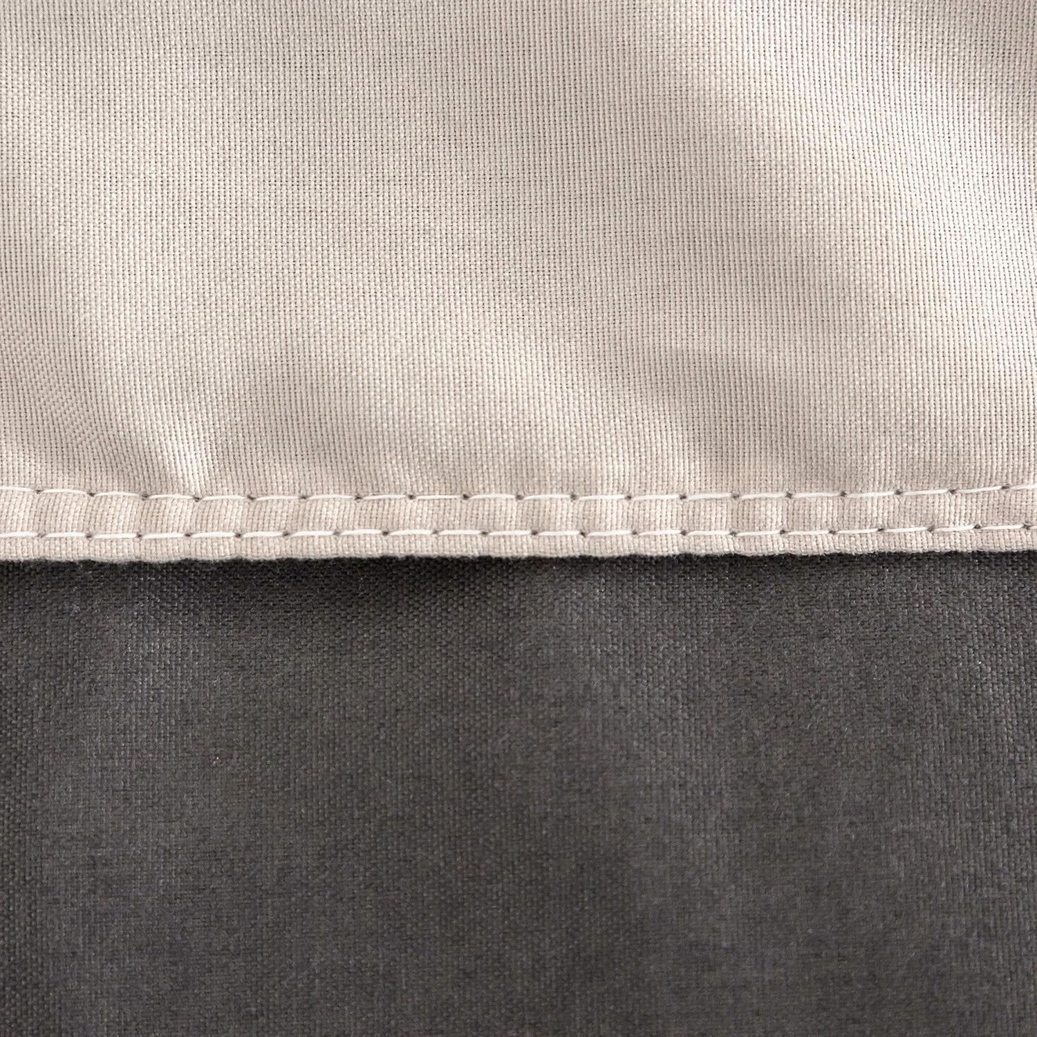 AYSW Two-Tone Duvet Warm in winter 450g/m² Thick 140x200cm Hypoallergenic Two-Tone Beige + Grey Reversible Bed Duvet 1 Person Quilt 5