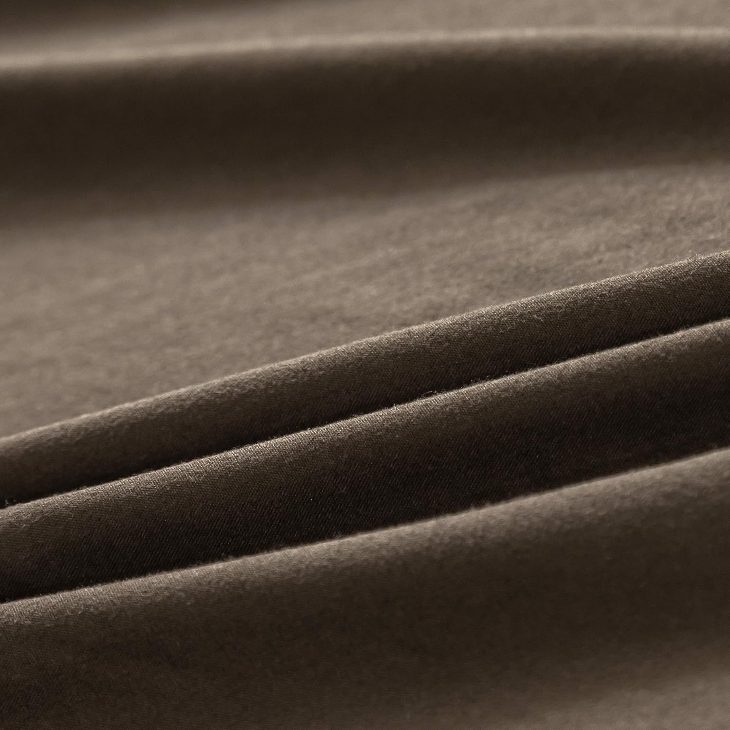 Fitted Bottom Sheet Only Premium 1812 Ultra-Soft Fade Resistant Brushed Microfiber Deep Pocket Full Coffee 7