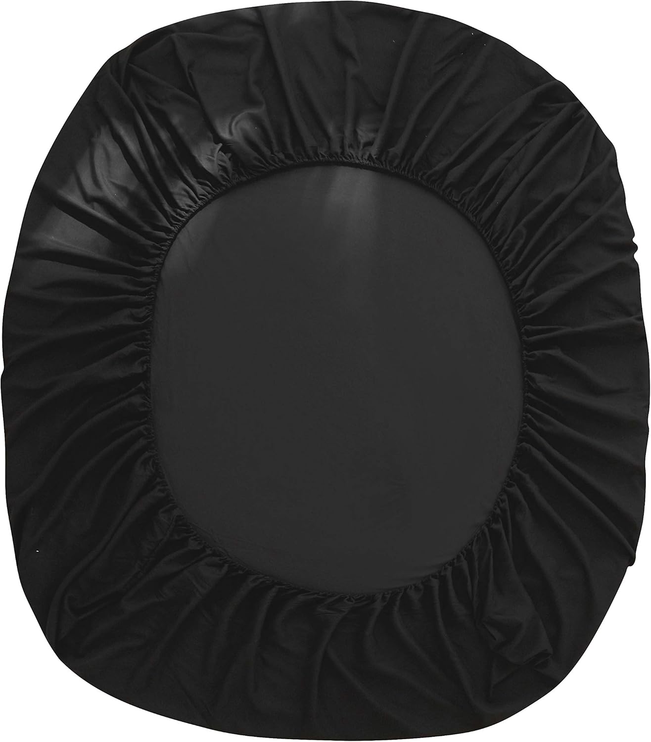 Warm Extra Deep Spannbetttuch 40 cm King Size Bettwäsche gebürstete Mikrofaser atmungsaktiv (Black) 5