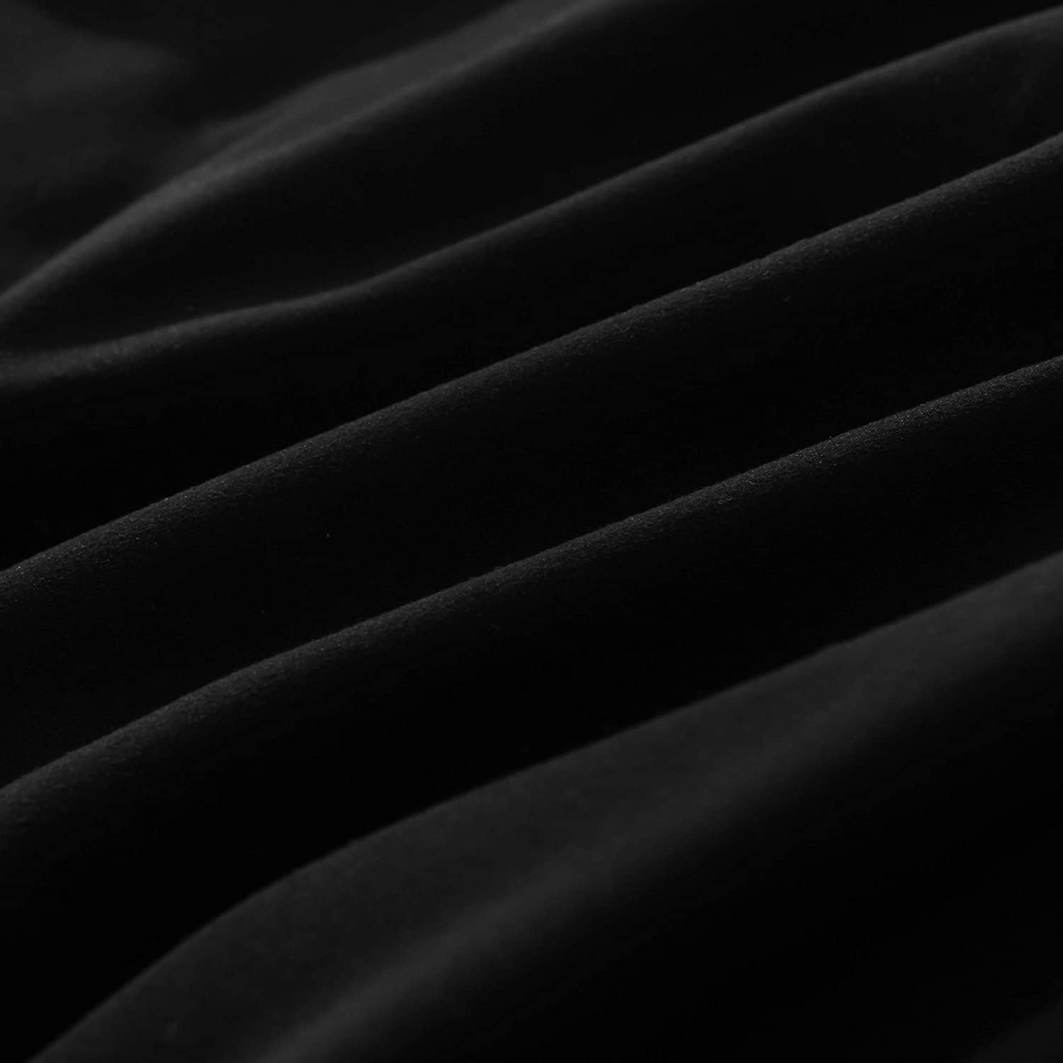 Bed linen 220x240 cm Super Soft 100% brushed microfiber with a quality of 110 g/m², 2 pillowcases 80x80 cm, Black 3