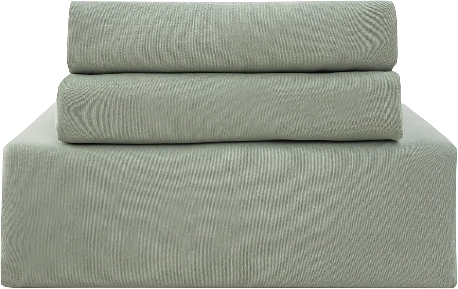 AYSW Reversible Duvet Cover 200x200 / 80x80x2 cm Green + Grey Two-Tone Bedding Set for 2 Persons Zipper Duvet Cover Sets 8