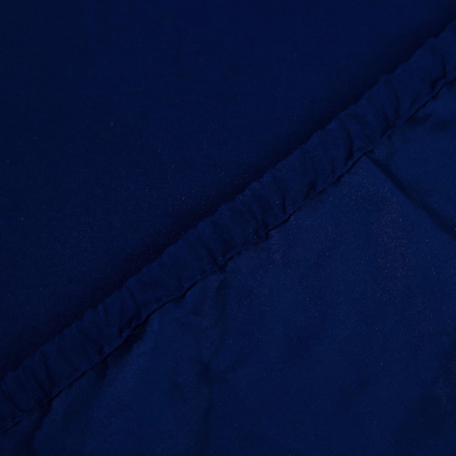 Microfiber, Dark Blue Premium Fitted Sheet 180x200cm, Fitted sheet with all-around elastic for children and adults 6