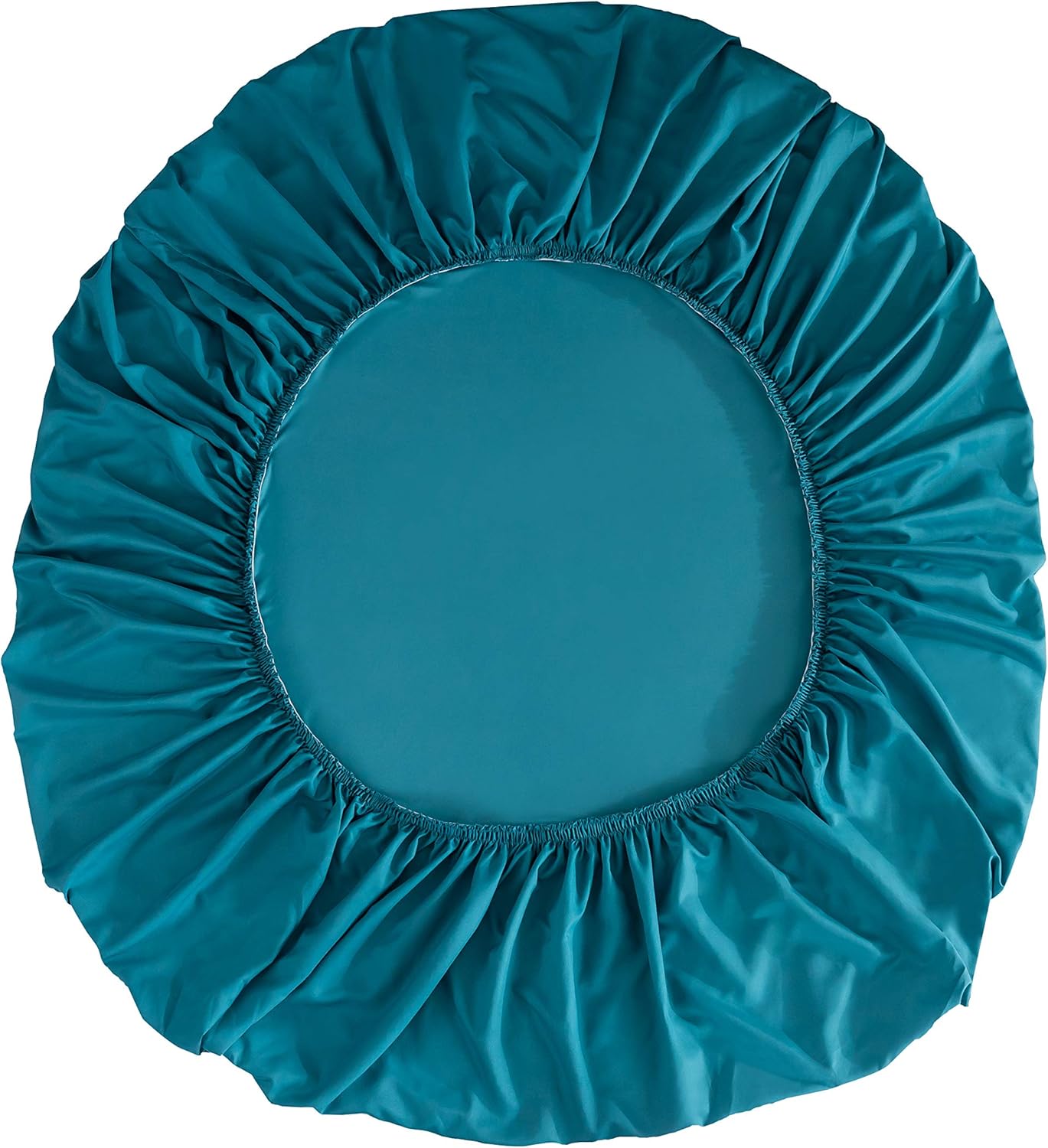 Microfiber, Seeblau Premium Fitted Sheet 180x200cm, Fitted sheet with all-around elastic for children and adults 5