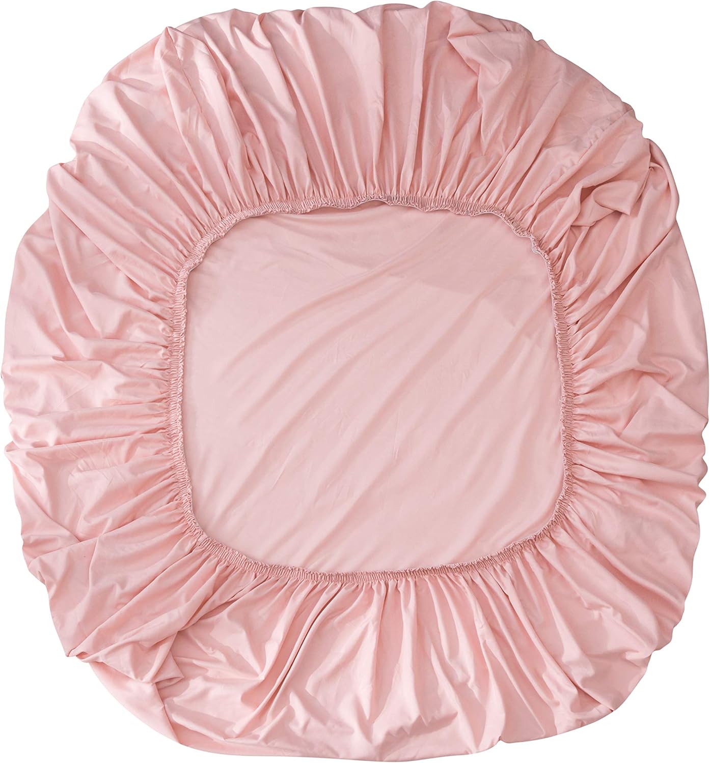 Microfiber, Pink Premium Fitted Sheet 160x200cm, Fitted Sheet with All-around Elastic for Children and Adults 6