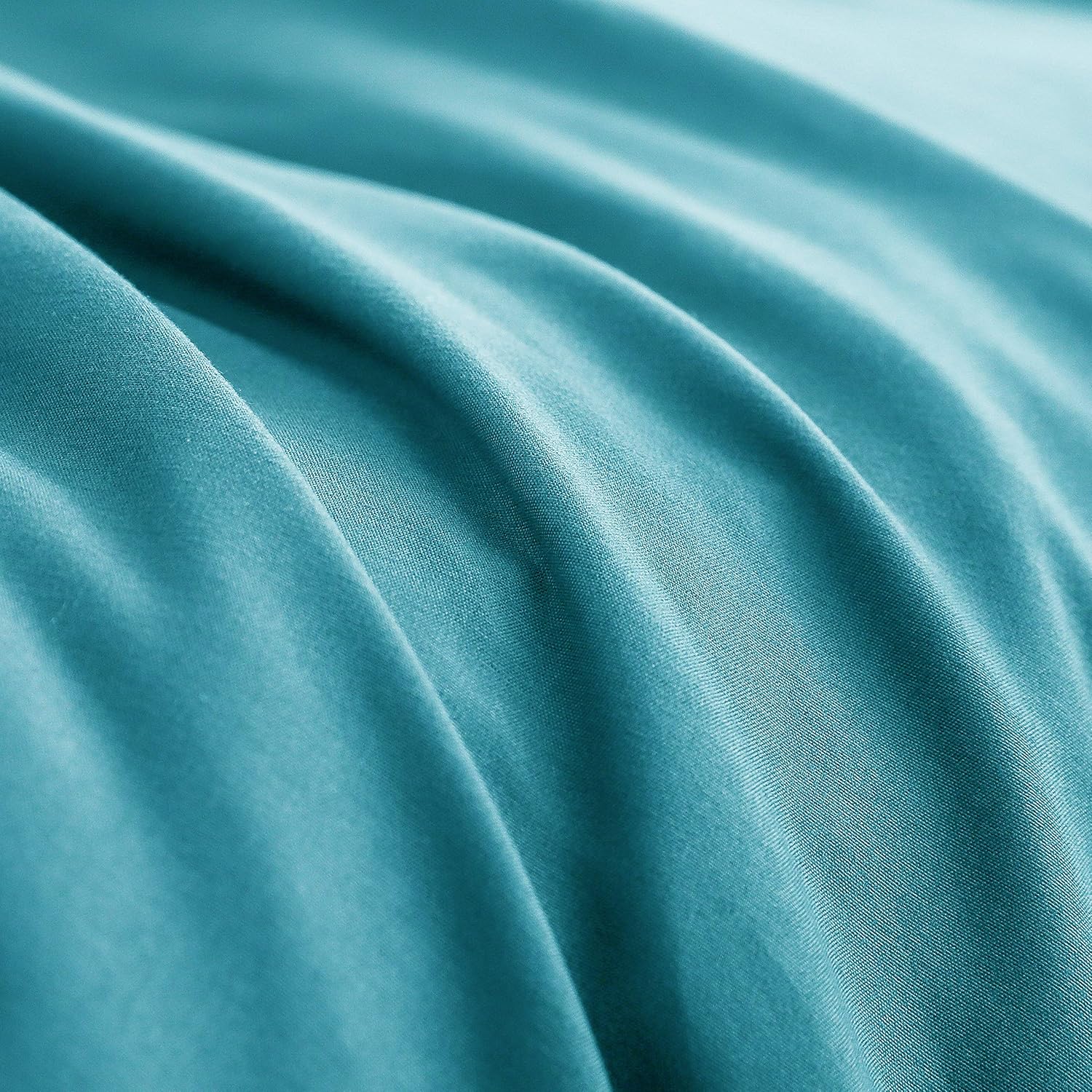Bed linen brushed Microfiber 1 duvet cover 135x200cm + 1 pillowcase 80x80cm with zipper Sea blue/Light grey 5