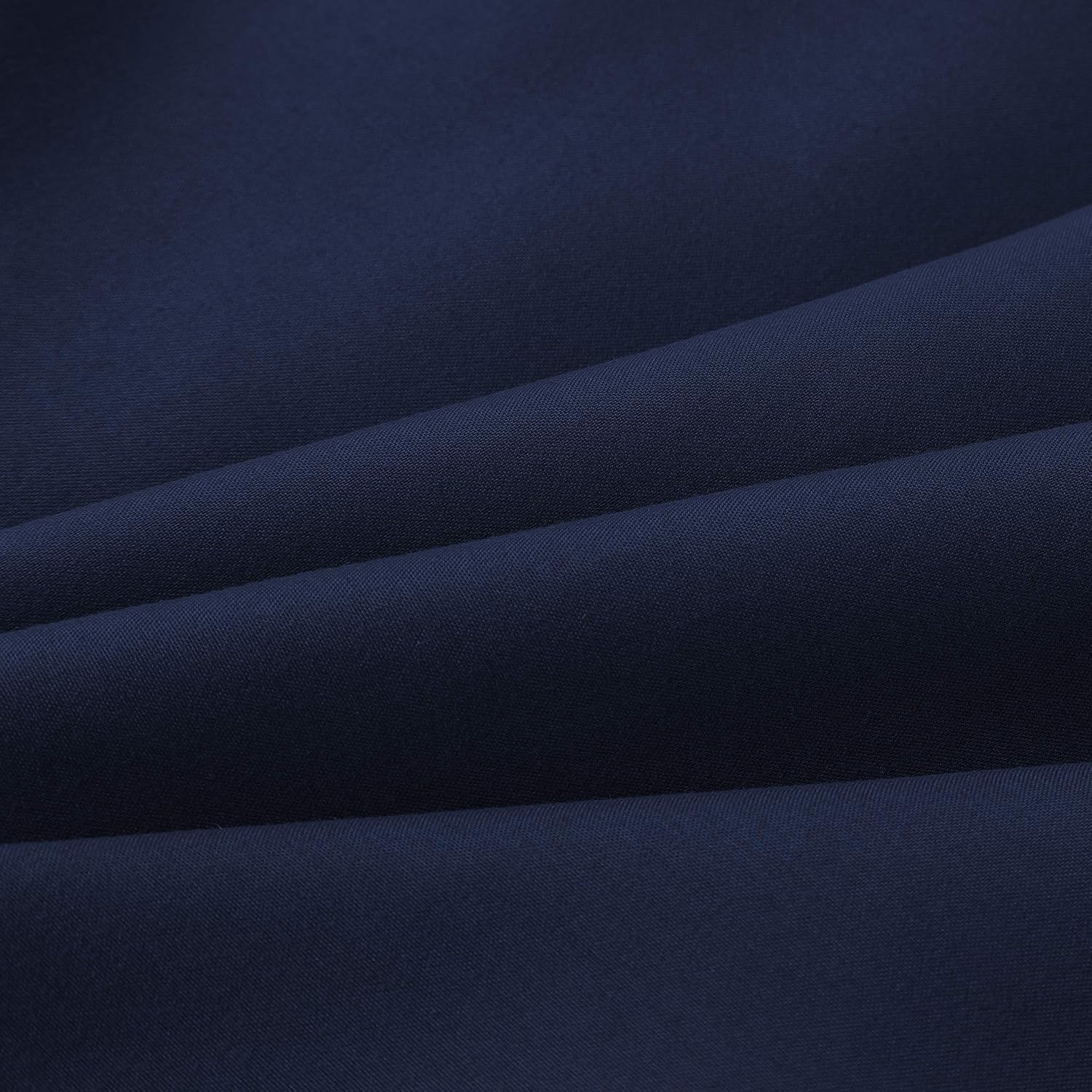 2er Pack Cushion Cover 50x75cm High-quality & Quality Pillowcase with Zipper 100% Microfiber in Navy Blue 3