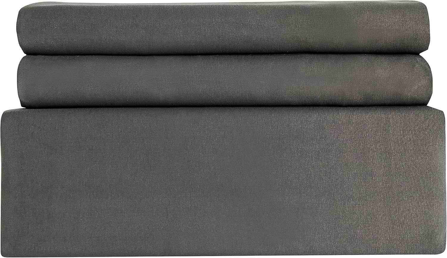Reversible Duvet Cover 220x240 / 80x80x2 cm Dark Grey+Grey Two-Tone Bedding Set for 2 Persons Zipper Duvet Cover Sets 7