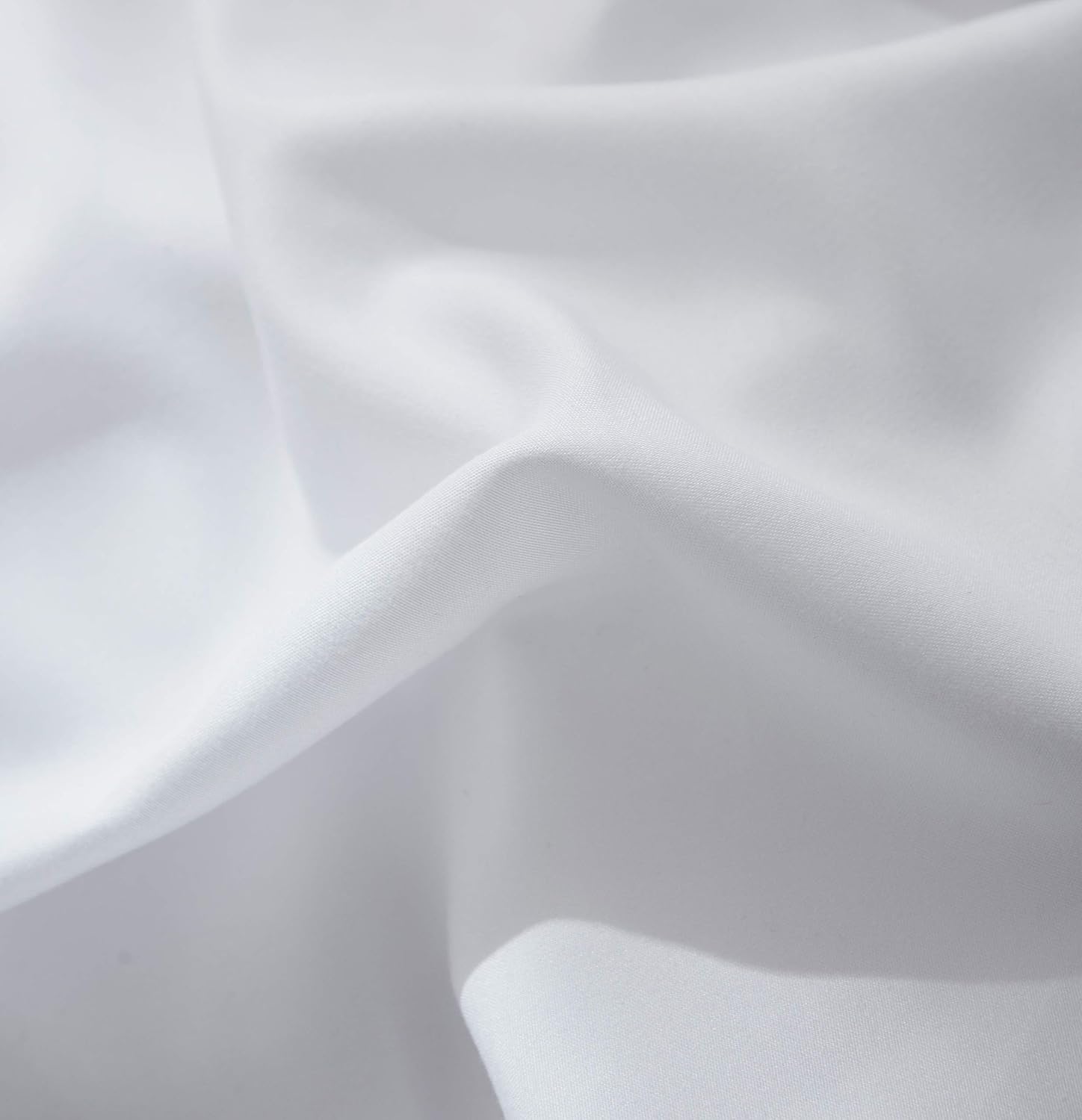 AYSW Duvet Cover Set 200x200cm+2 pillowcases 65x65cm White 2 Person Adult Bedding Set in Microfiber 4