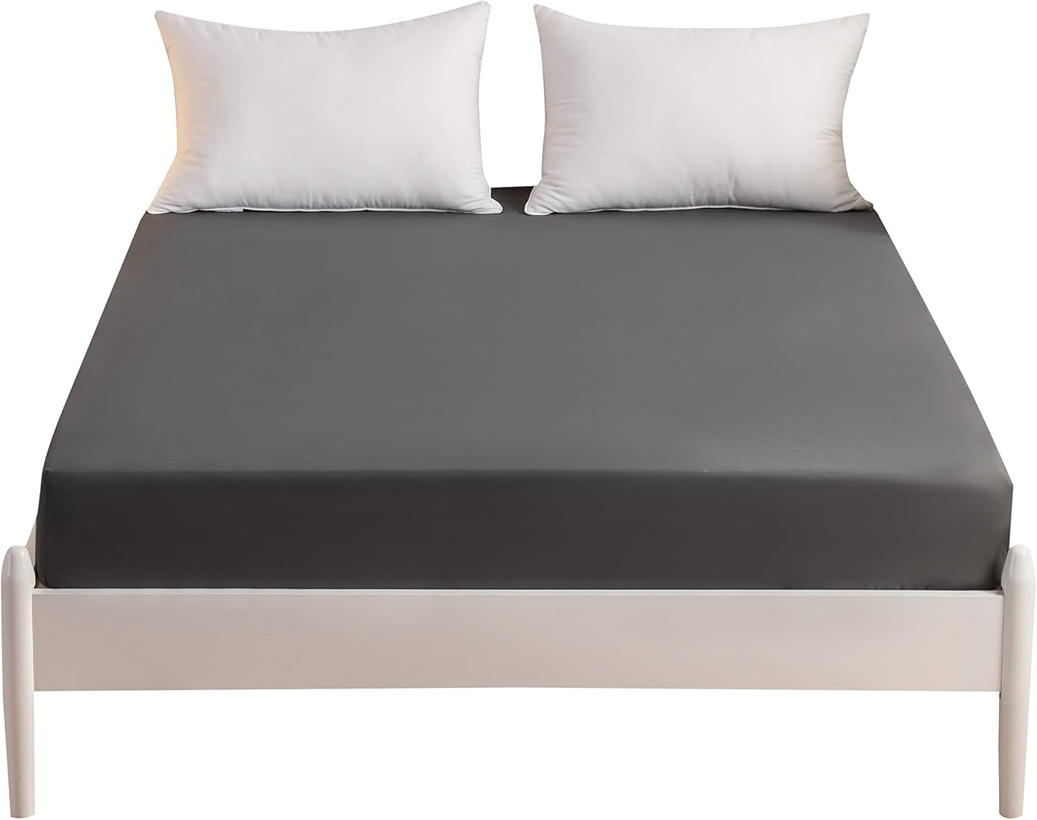 AYSW Fitted Sheet 140x190-200 cm with 30cm Pocket Grey in Microfibre 6