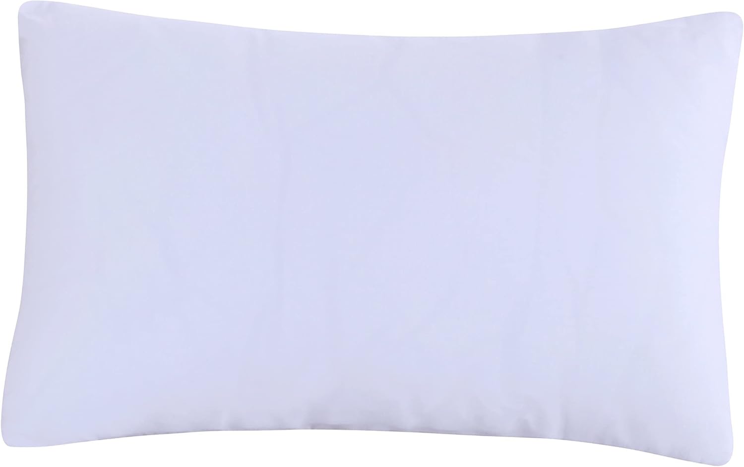 AYSW Set of 2- Pillowcases 50x70cm White Pillowcase with a Zipper in Microfiber … 2