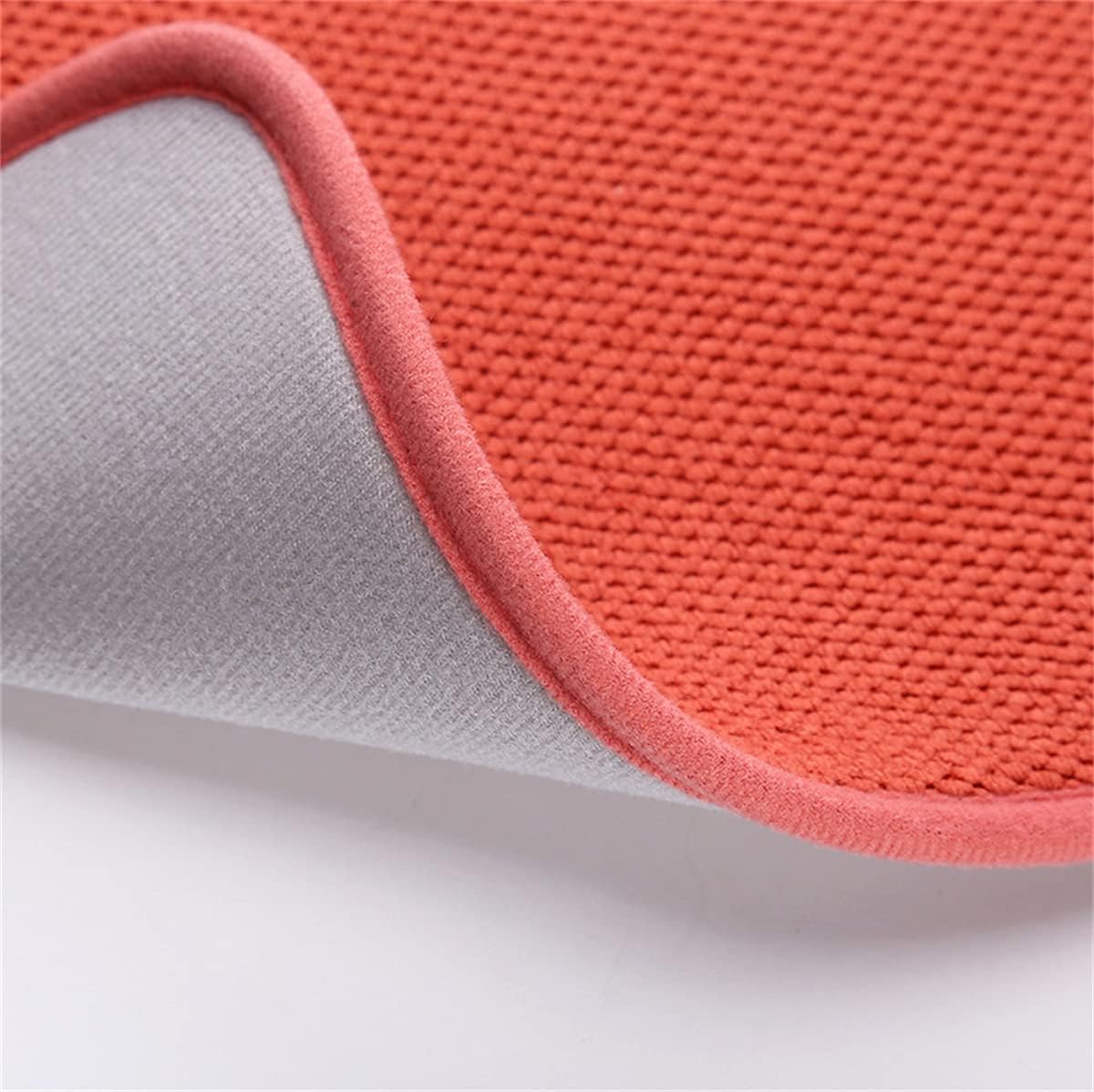 Microfibre Dish Drying Mat for Kitchen, 40 x 45 cm, Set of 2, Sink and Dishes, Drying Mat, Dish Underlay, White 3