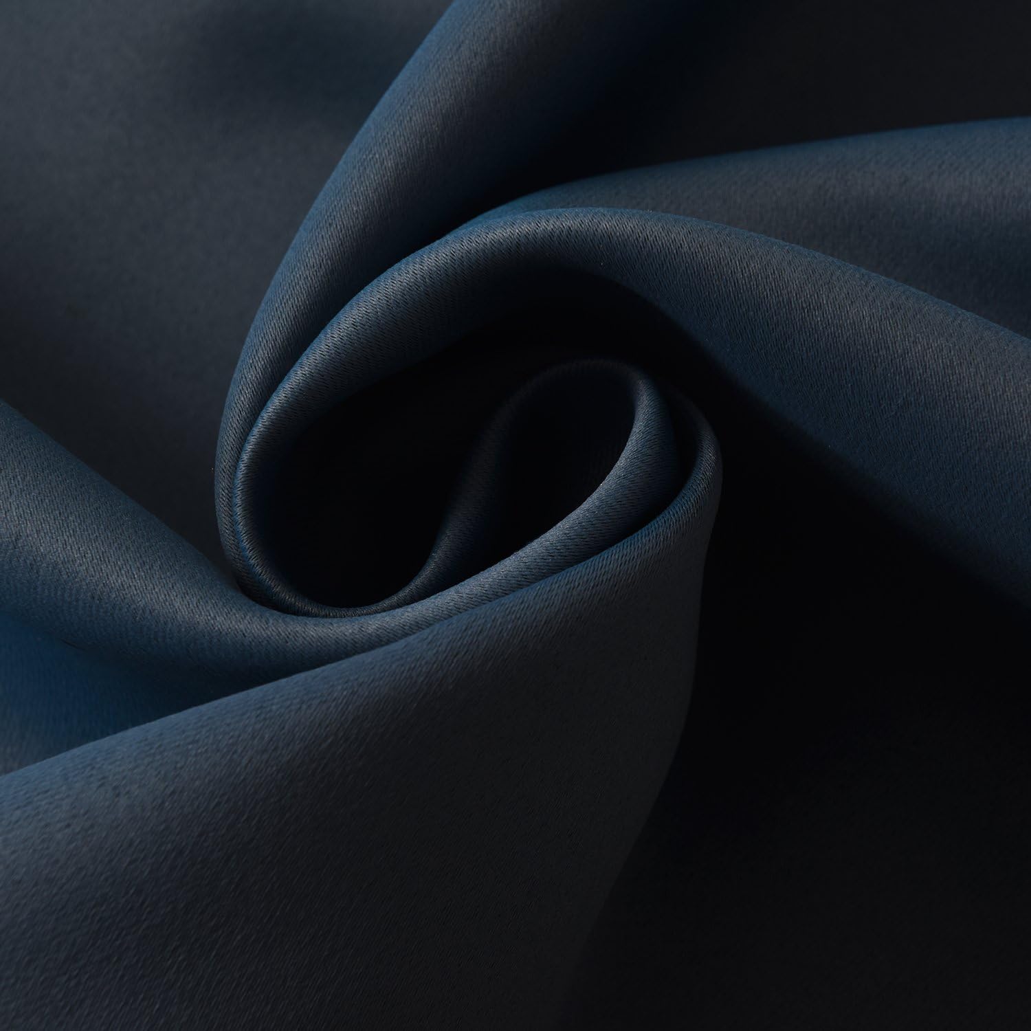 AYSW Eyelet Blackout Curtains for Bedroom Window Thermal Insulated Panels 6" Width x 54" Drop 2 Panels Navy 6