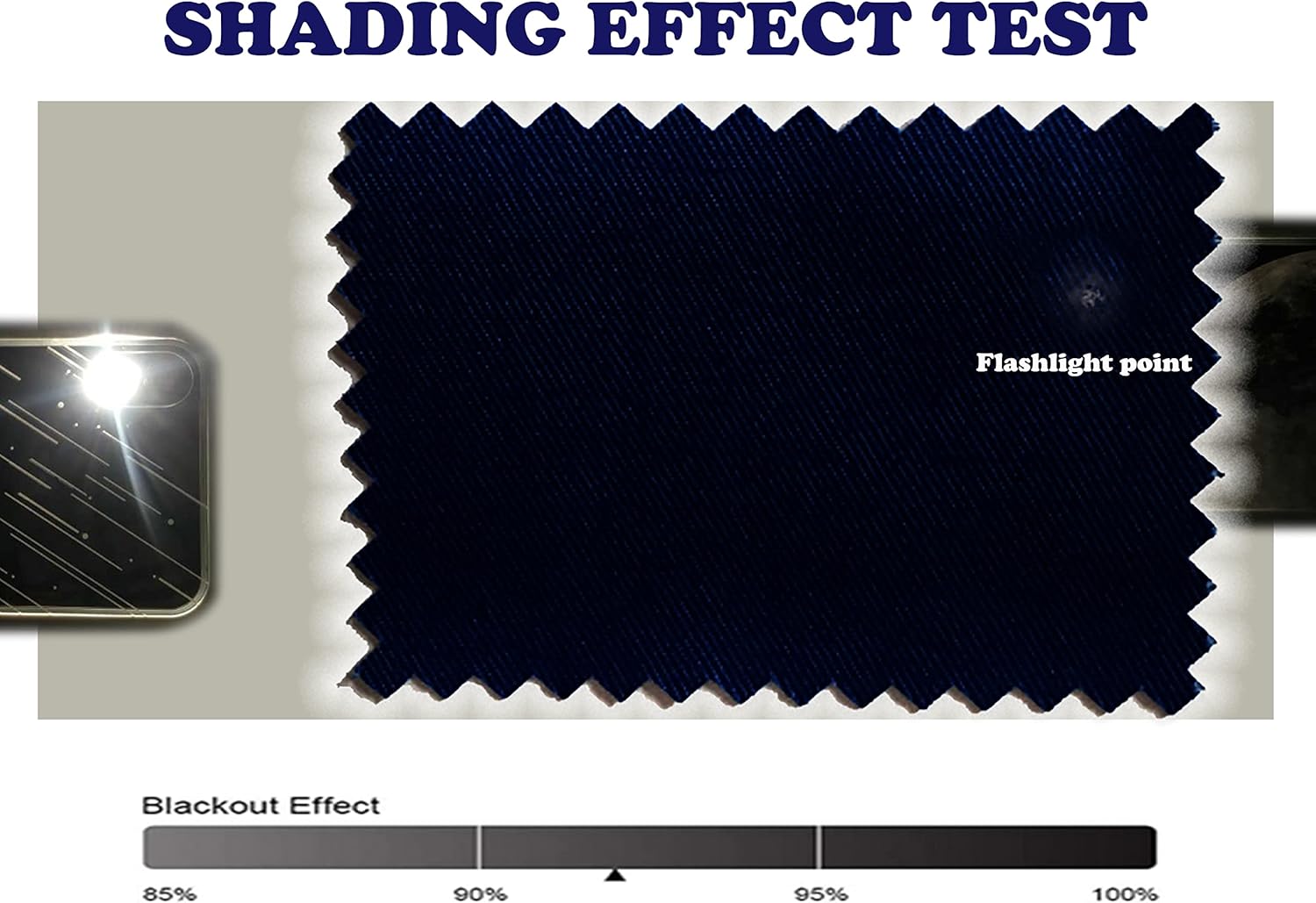 AYSW Eyelet Blackout Curtains for Bedroom Window Thermal Insulated Panels 6" Width x 54" Drop 2 Panels Navy 3