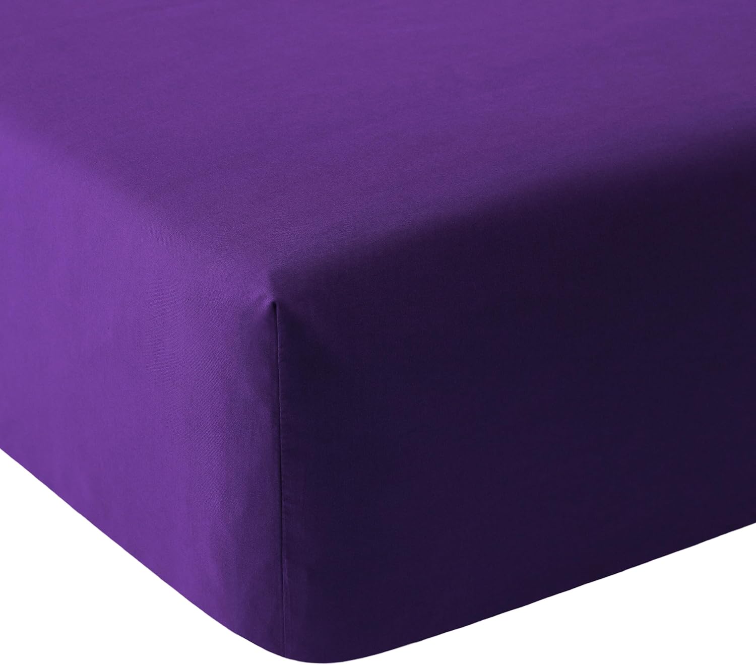AYSW Fitted Sheet Only Full Size Deep Pocket 16 Inches Premium Soft and Cozy Bed Bottom Sheet 1800 Brushed Microfiber Wrinkle Fade Resistant Easy Care Stable Purple Holiday Décor 5