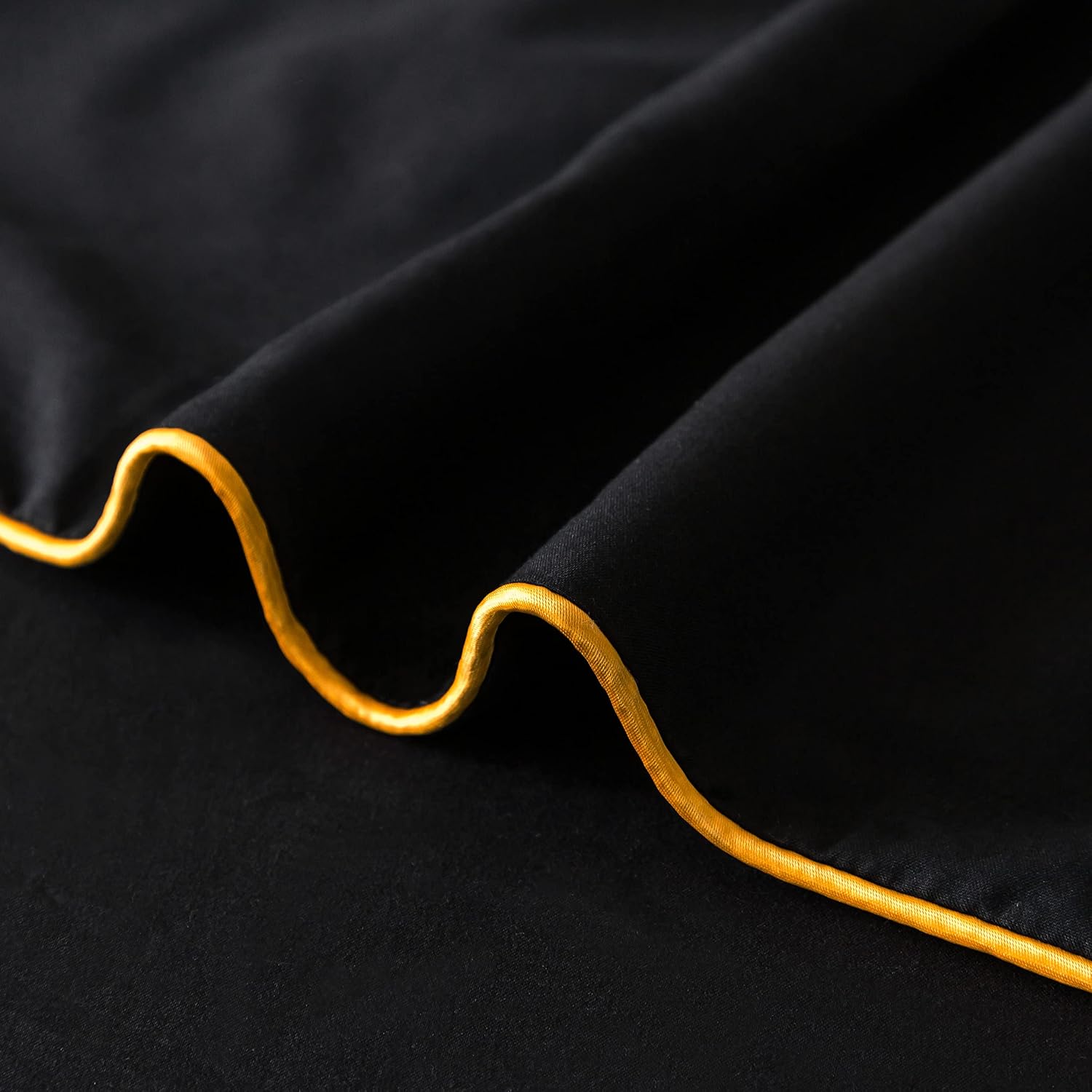 2-piece microfiber bedding 135x200cm Black 2