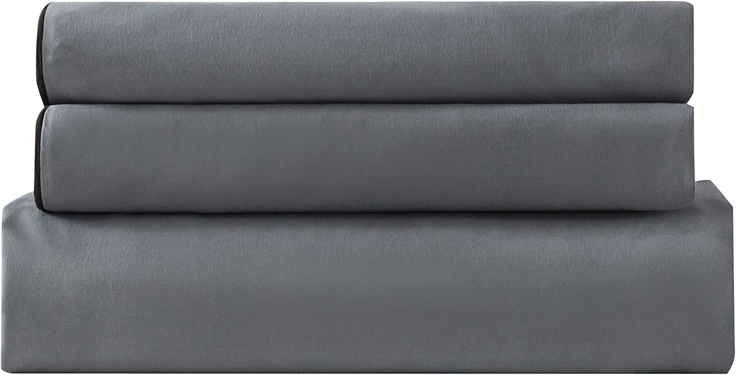 2-piece microfiber bedding 135x200cm Grey 5