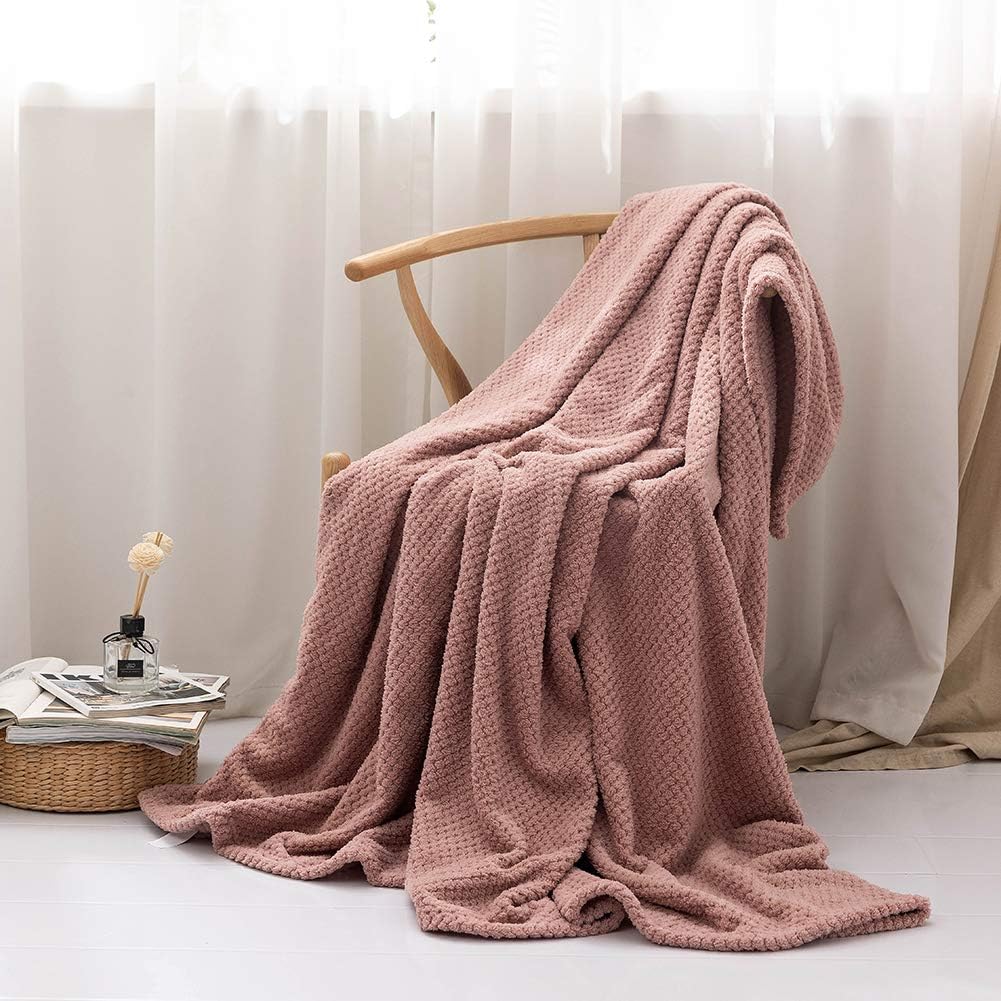 Flauschige Kuscheldecke Rot Schnee 150*200cm 9