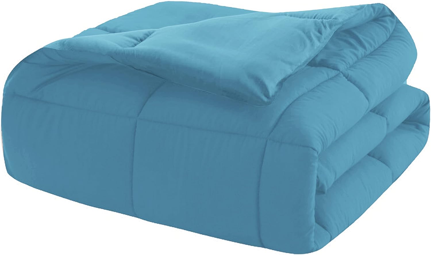 AYSW Bettdecke 220x240cm Warm im Winter 450g/m² Dick Hypoallergen Alle Jahreszeiten Blau See Bettdecke Reversibel 2 Personen Bettdecke 5