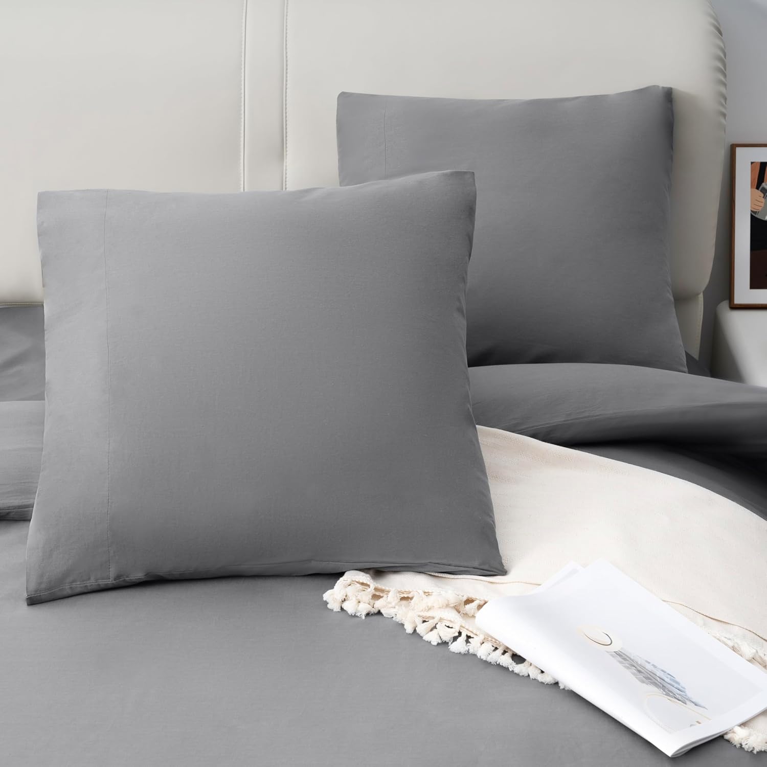 Winter Bedding brushed Microfiber 1 duvet cover 200 X200cm + 2 pillowcase 80x80cm + 1 fitted sheet 160X200cm 2
