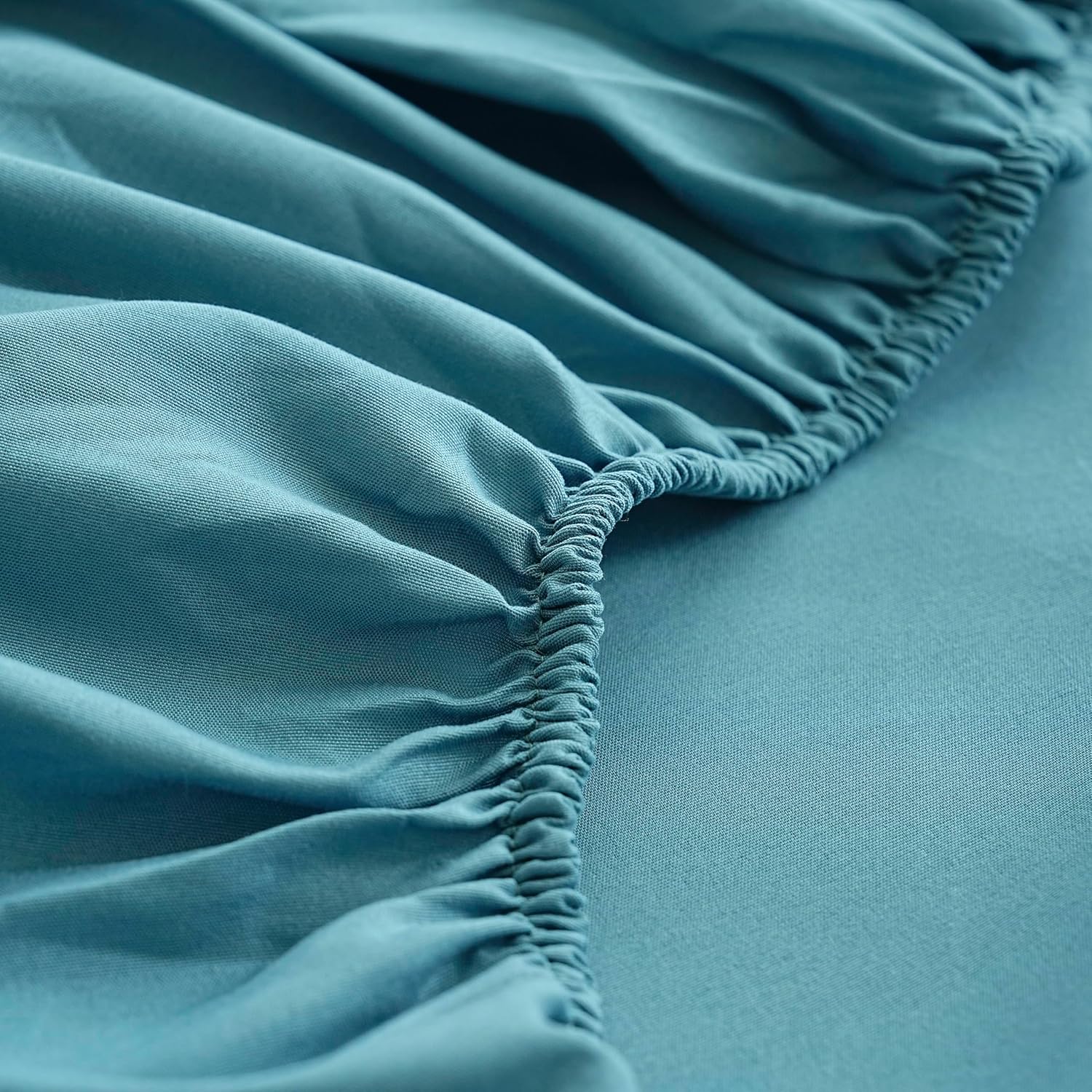 AYSW Housse de Couette 140x200cm+1 Taies d'oreillers 65x65cm Lac Bleu Normal Parure de Lit Adulte 1 Personnes 80 Fils/cm² en Microfibre Parure Housse Couette 5