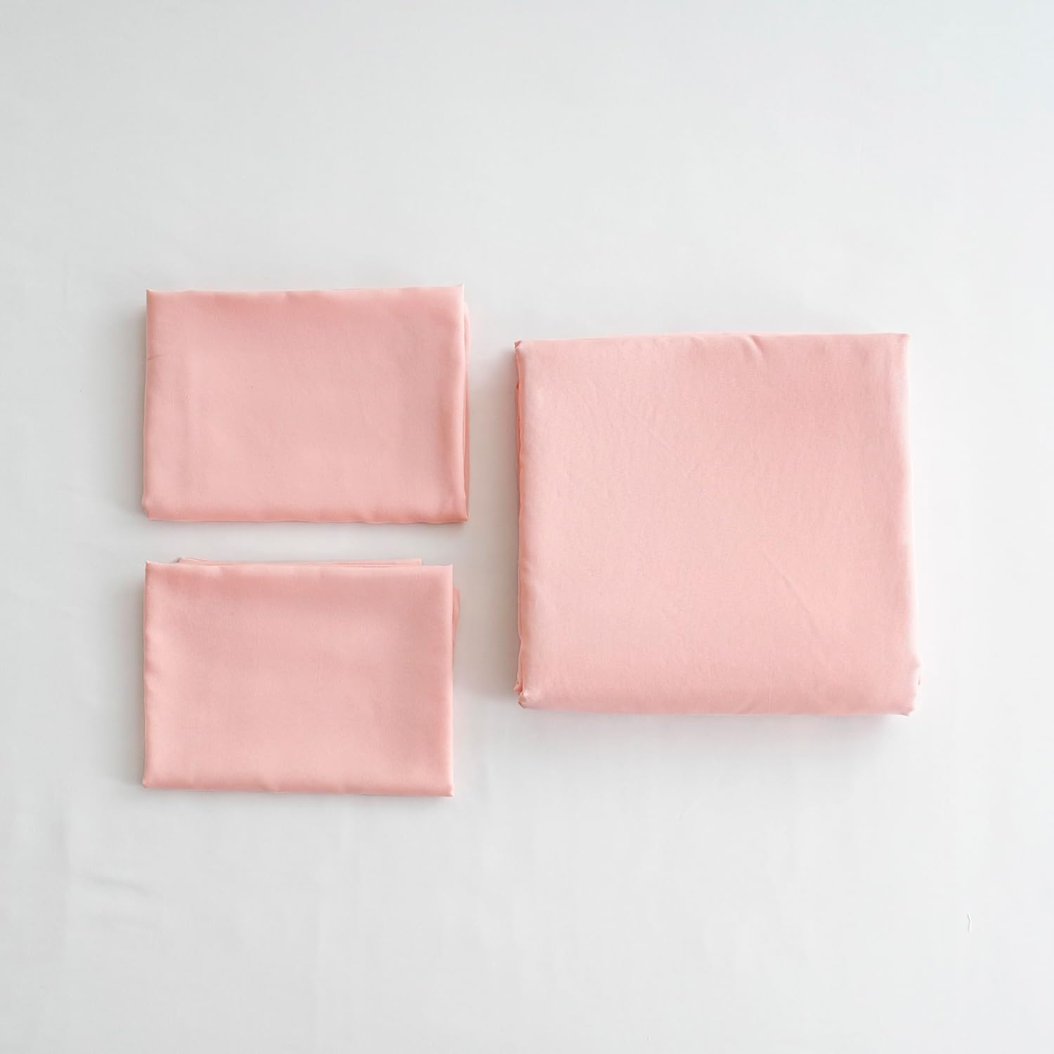 AYSW Bettbezug 220x240cm+2 Kissenbezüge 65x65cm Rosa Normal Bettwäsche für Erwachsene 2 Personen 80 Fäden/cm² aus Mikrofaser Bettwäsche Set 7