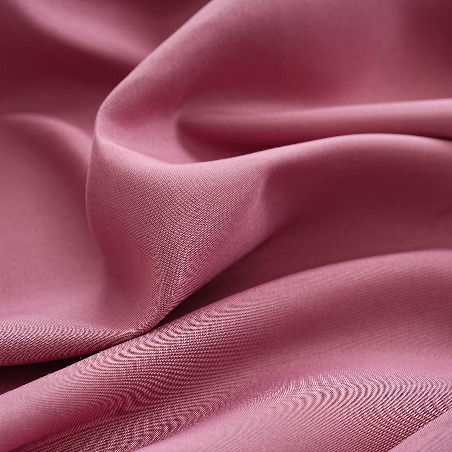 AYSW Duvet Cover 200x200cm+2 Pillowcases 65x65cm Old Rose Standard Adult 2 Person Bedding Set 80 Threads/cm² in Microfiber Duvet Cover Set 6