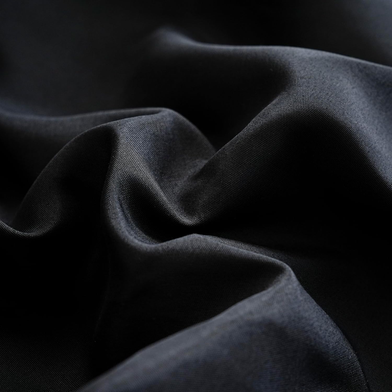 AYSW Housse de Couette 200x200cm+2 Taies d'oreillers 65x65cm Noir Normal Parure de Lit Adulte 2 Personnes 80 Fils/cm² en Microfibre Parure Housse Couette 6