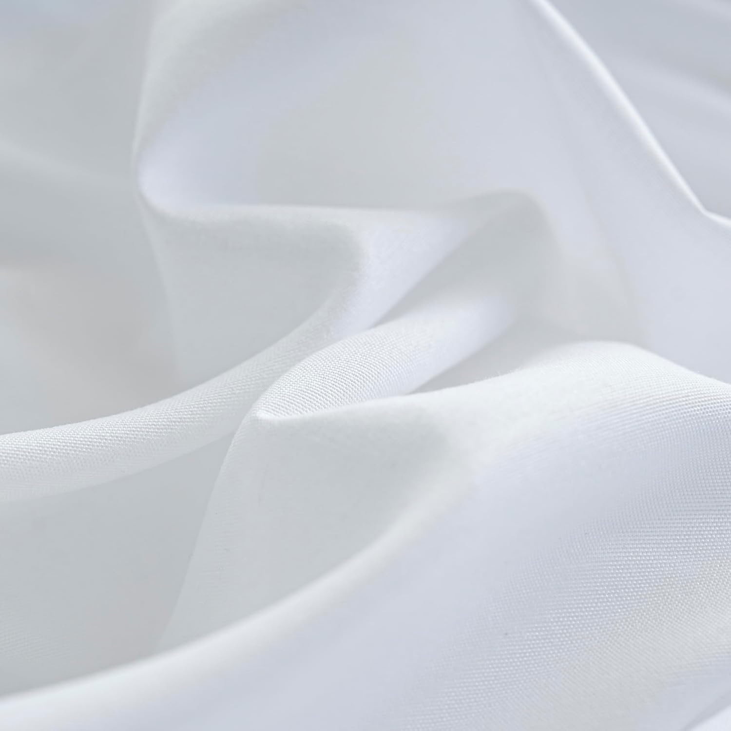 AYSW Housse de Couette 140x200cm+1 Taies d'oreillers 65x65cm Blanc Normal Parure de Lit Adulte 1 Personnes 80 Fils/cm² en Microfibre Parure Housse Couette 7
