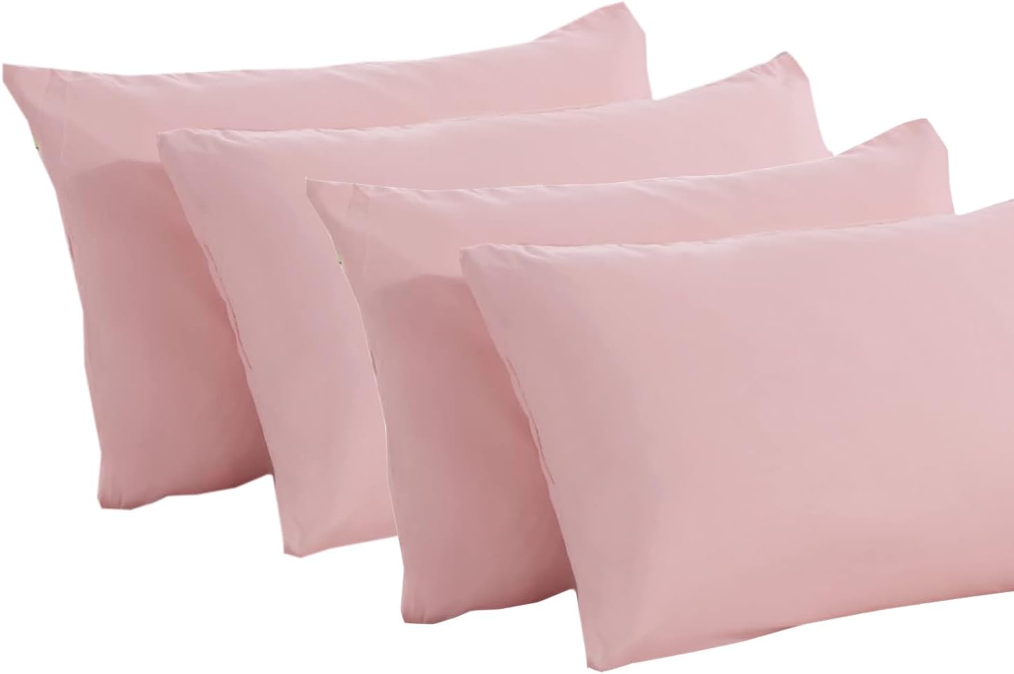 AYSW Warm Zippered Pillowcases 50X75 cm 2 Pack- Super Soft Breathable Brushed Microfiber Pillow Cases Cover for Hair and Skin Pink 8