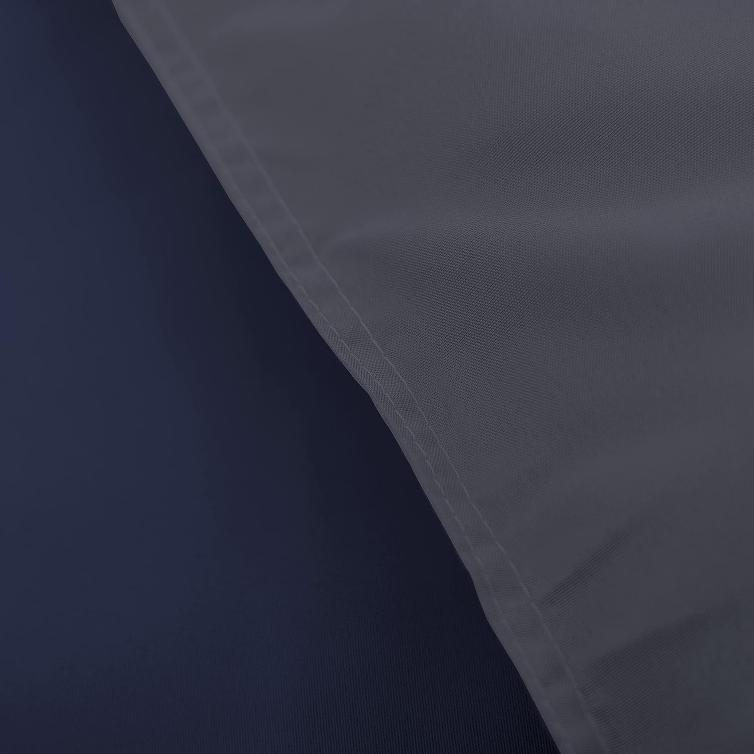 AYSW Two-Tone Duvet Warm in winter 450g/m² Thick 220x240cm Hypoallergenic Two-Tone Navy + Dark Grey Bed Duvet All Seasons Reversible 2 Person Comforter 6