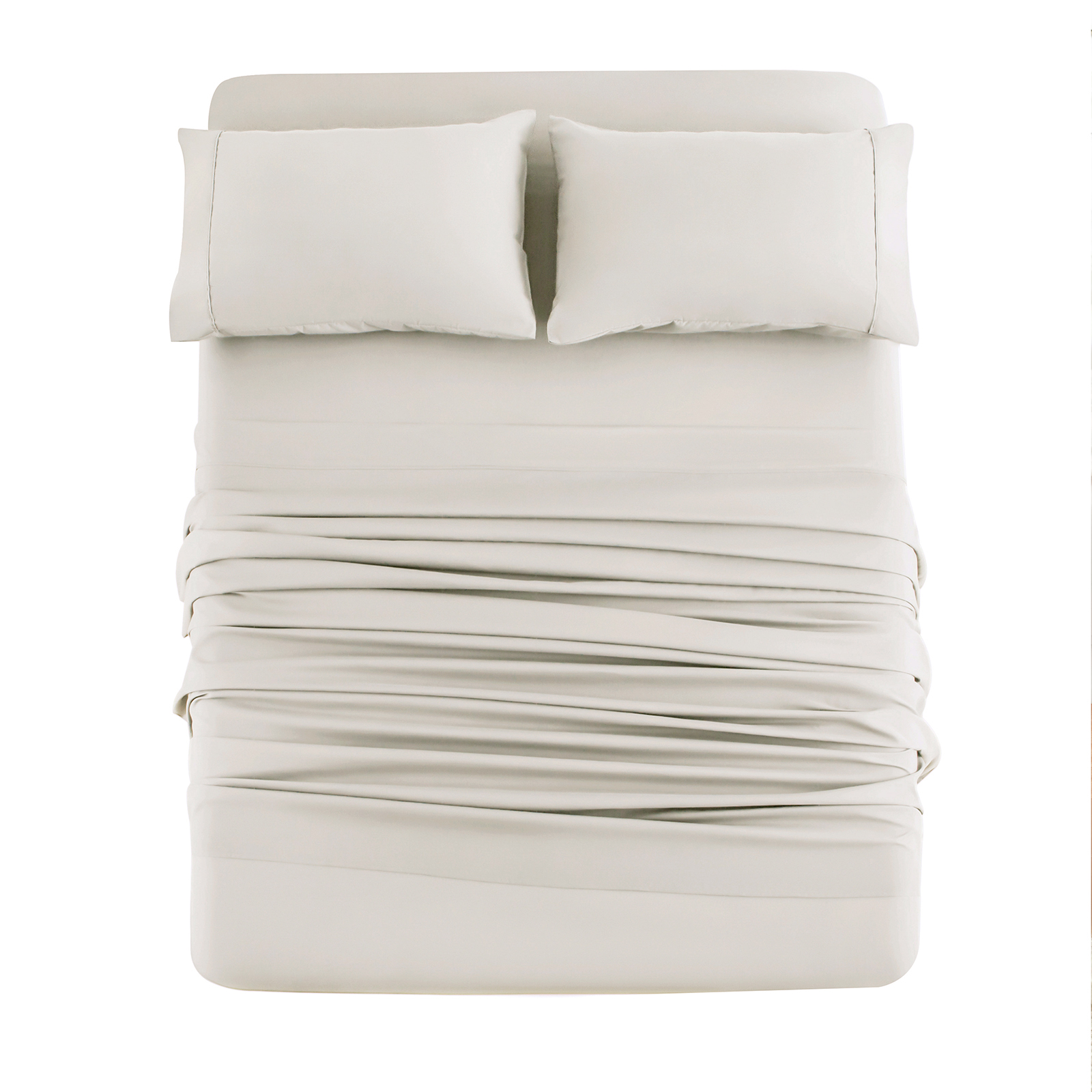 AYSW Bed Sheet Set 3/4/6 Pieces Double Brushed Microfiber 1800 - Breathable All Season Luxury Soft Bedding - Twin/Full/Queen/King/Cal King Various Colors 7