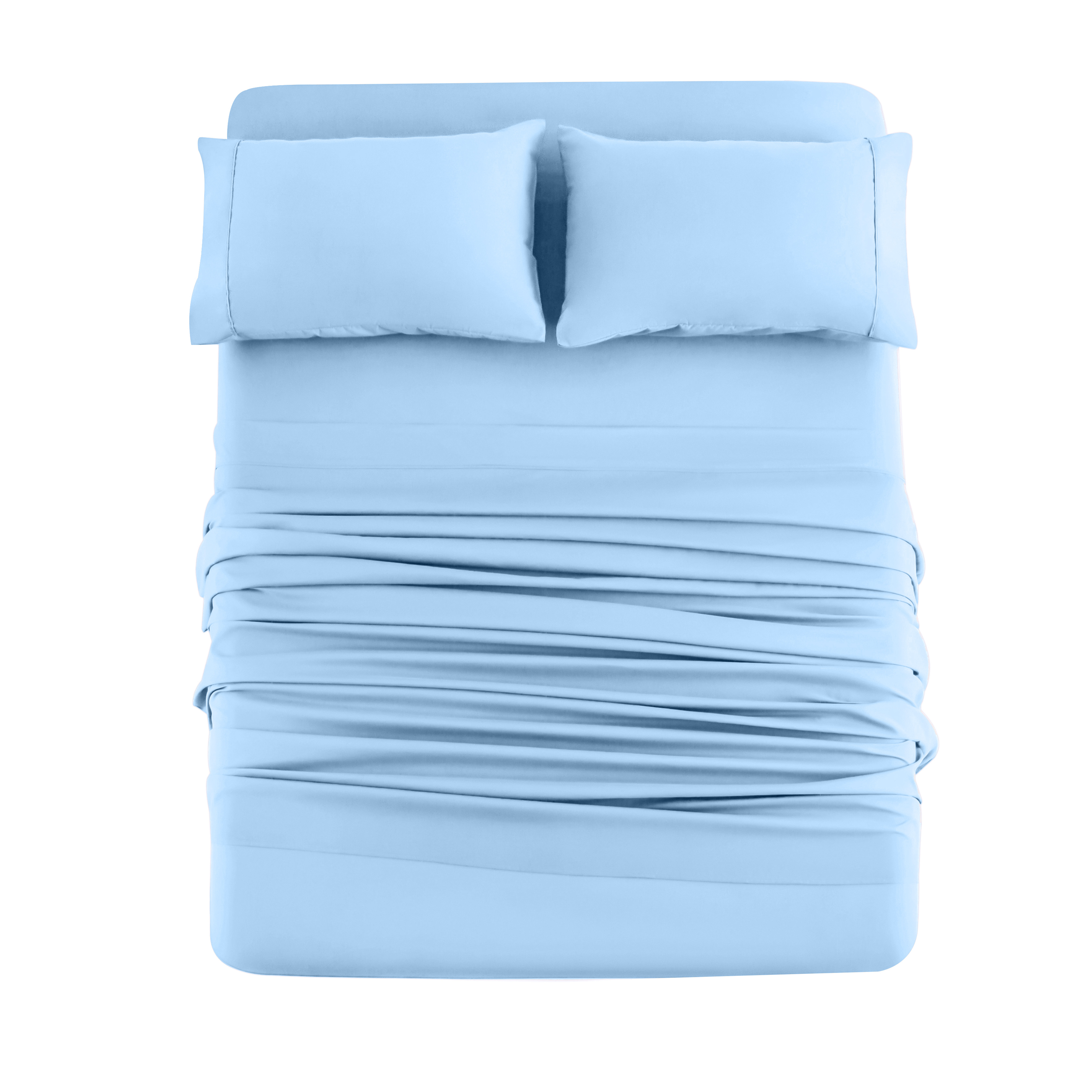 AYSW Bed Sheet Set 3/4/6 Pieces Double Brushed Microfiber 1800 - Breathable All Season Luxury Soft Bedding - Twin/Full/Queen/King/Cal King Various Colors 9